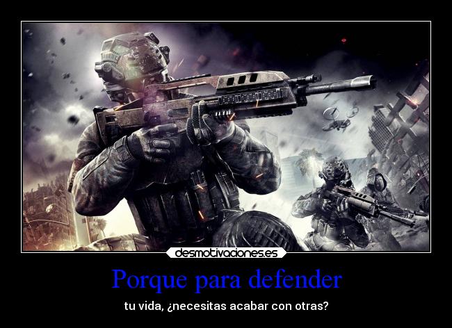 carteles guerra desmotivaciones