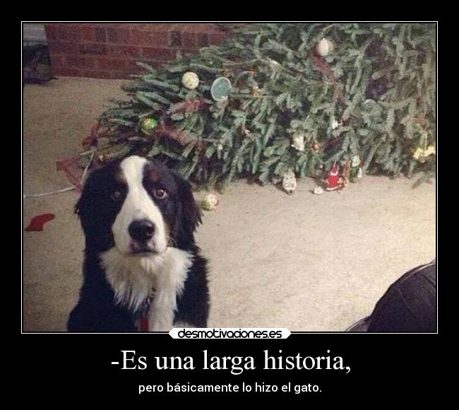 -Es una larga historia, - 