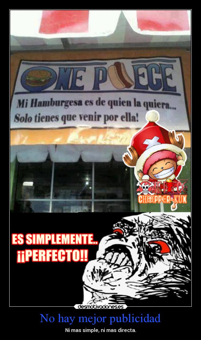 No hay mejor publicidad -