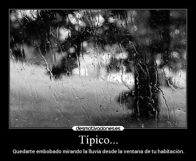 Típico... -