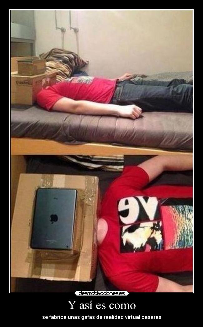 Y así es como -