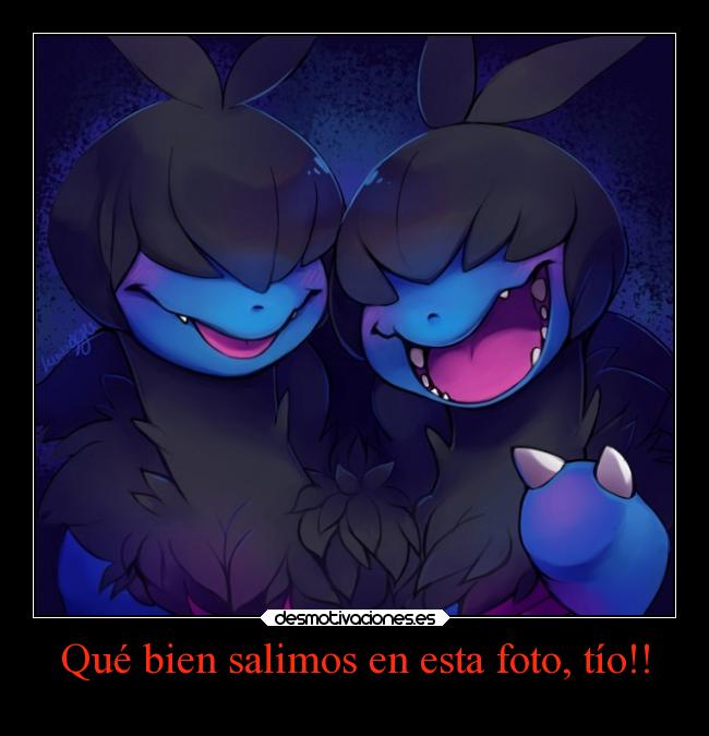 Qué bien salimos en esta foto, tío!! -