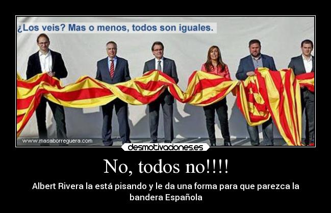 carteles humor politica espana cataluna albert riera ciutadans desmotivaciones