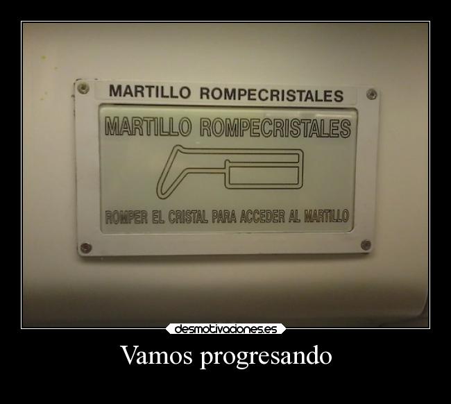 Vamos progresando - 