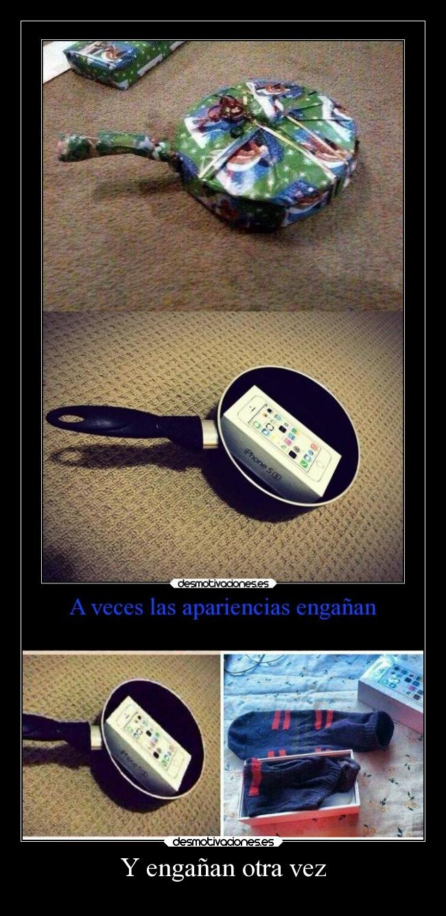 Y engañan otra vez -