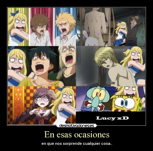 carteles humor vida anime fairy tail desmotivaciones