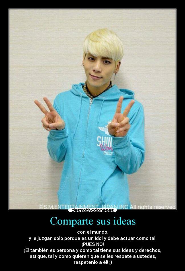 Comparte sus ideas - 