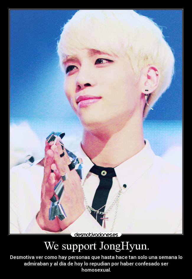 carteles jonghyun shinee desmotivaciones