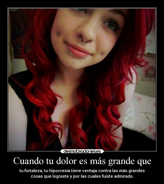carteles dolor lalalala trizesa grande grilsdrakhardcode desmotivaciones