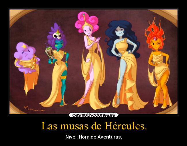Las musas de Hércules. -