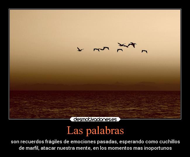 Las palabras - 
