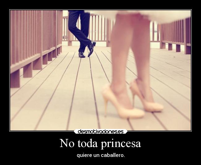 No toda princesa -