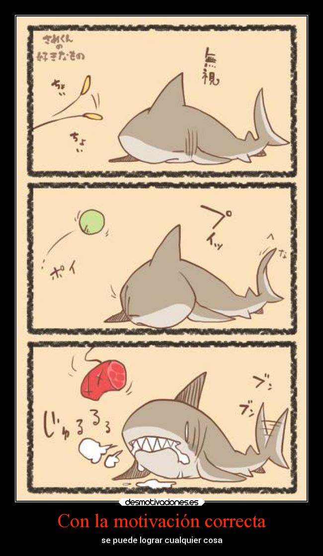 Con la motivación correcta - se puede lograr cualquier cosa