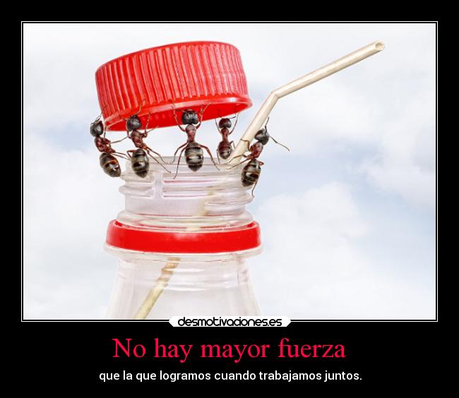 No hay mayor fuerza - 