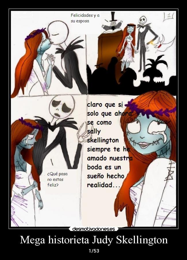 Mega historieta Judy Skellington - 