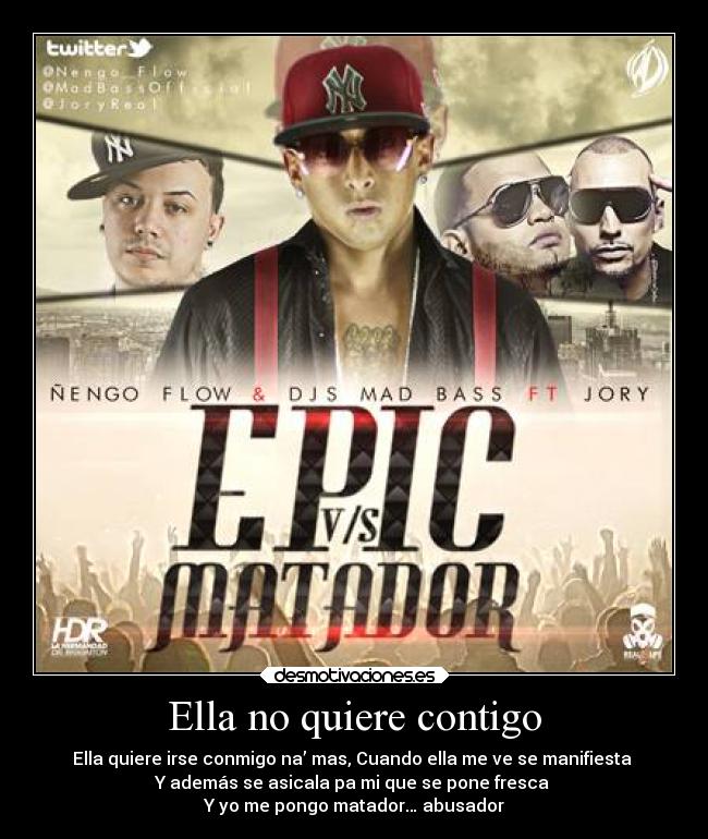 Ella no quiere contigo - 