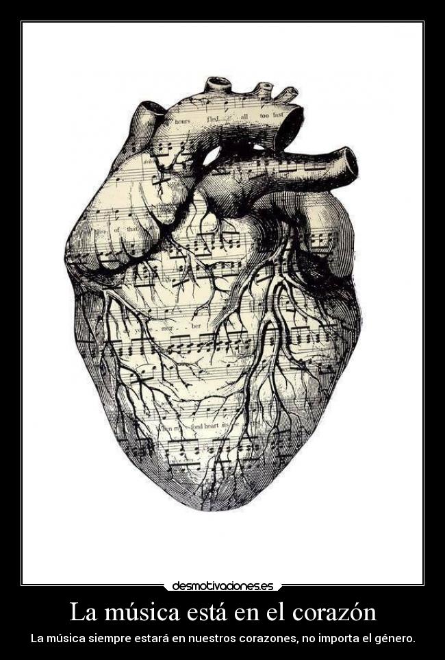 La música está en el corazón -