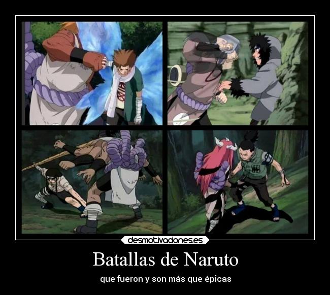 Batallas de Naruto -