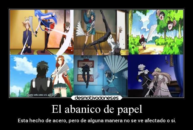 El abanico de papel - 