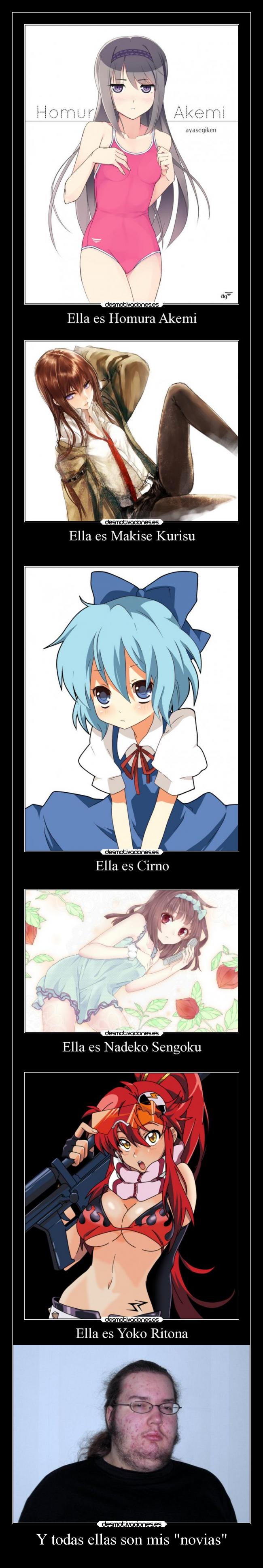 Y todas ellas son mis novias -