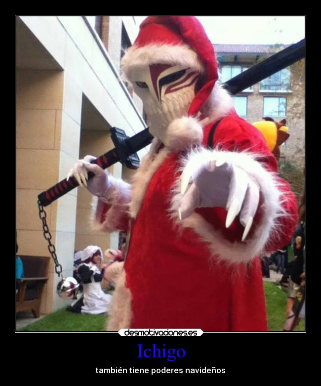 Ichigo - también tiene poderes navideños