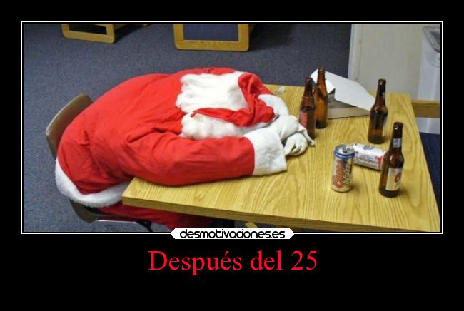 Después del 25 -