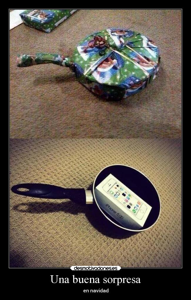 Una buena sorpresa -