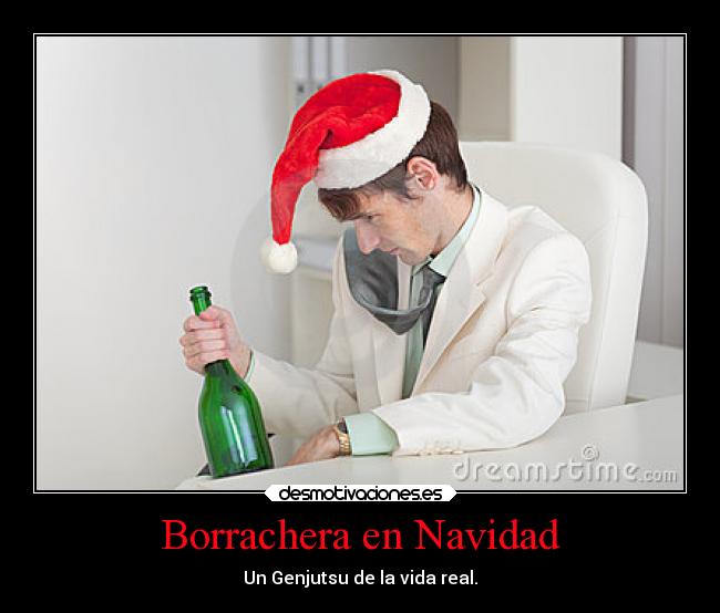 Borrachera en Navidad -