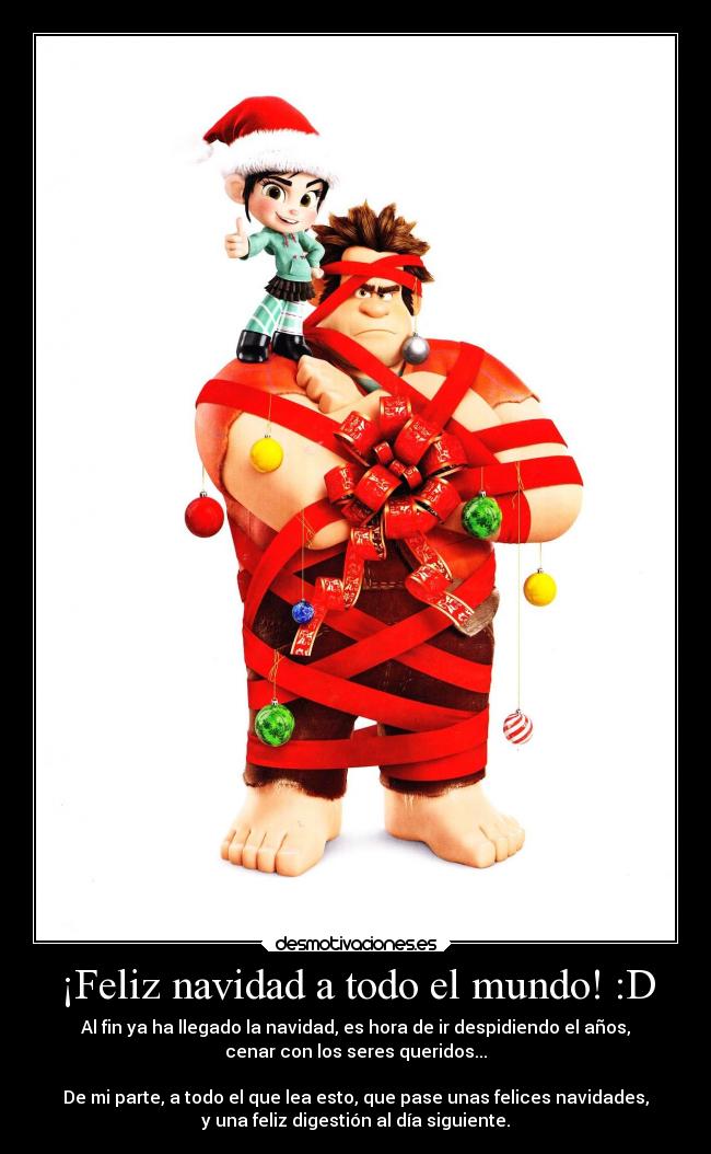 ¡Feliz navidad a todo el mundo! :D - 