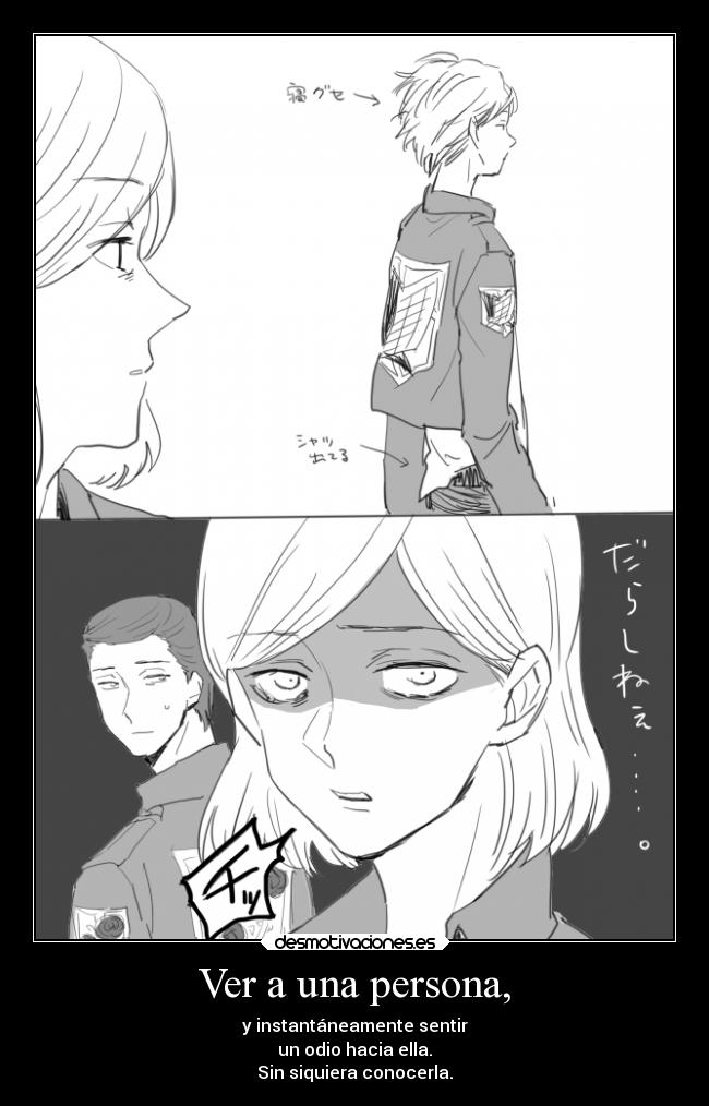 Ver a una persona, - 