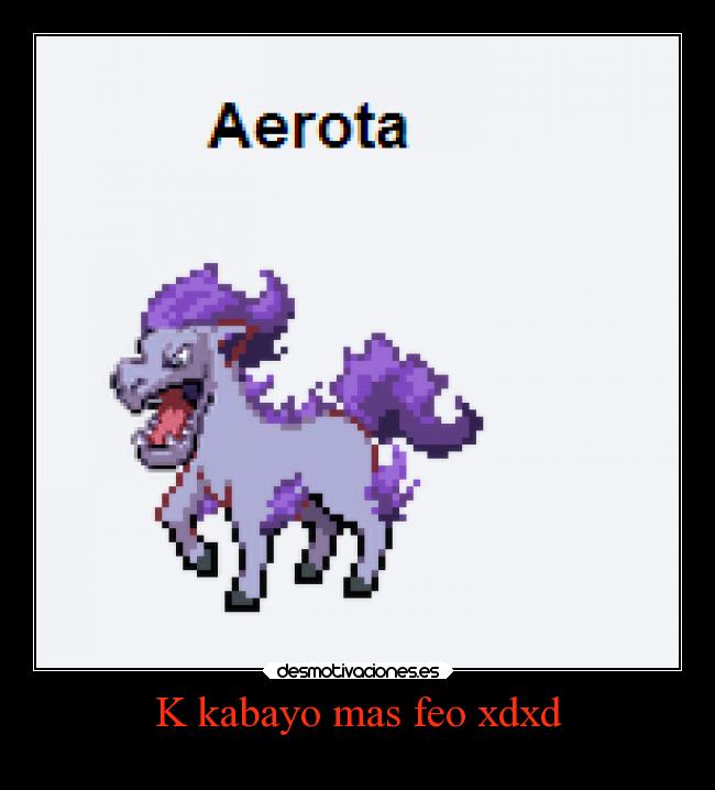 K kabayo mas feo xdxd -