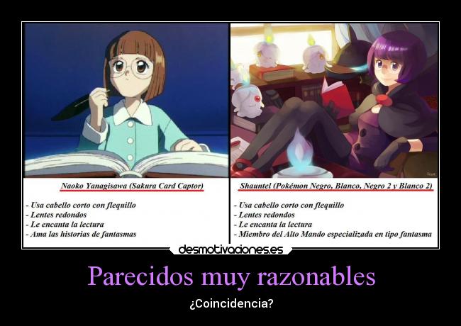Parecidos muy razonables -