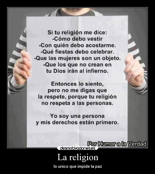 La religion -