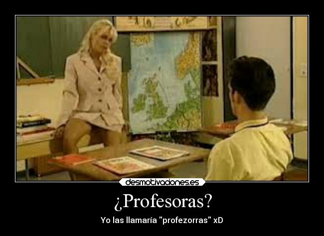 ¿Profesoras? - 