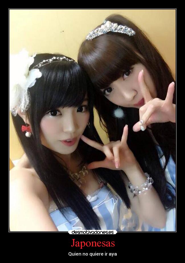 Japonesas - Quien no quiere ir aya