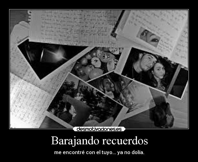 Barajando recuerdos - 