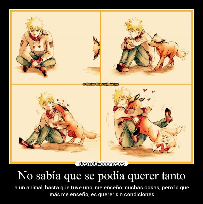 No sabía que se podía querer tanto -