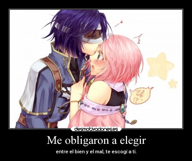 Me obligaron a elegir -