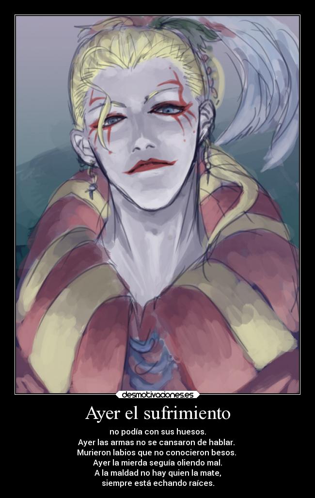 carteles sexo kefka final fantasy desmotivaciones