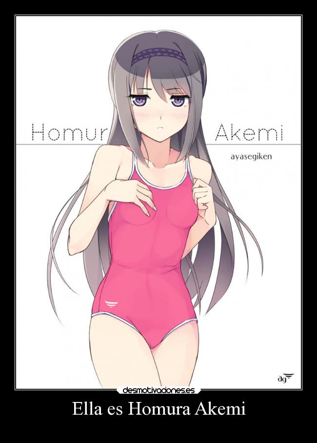 Ella es Homura Akemi - 