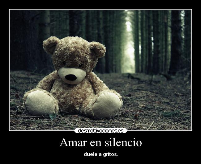 Amar en silencio -