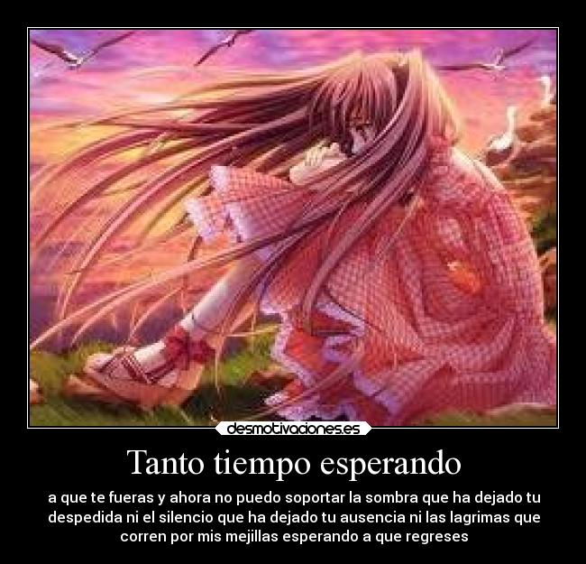 Tanto tiempo esperando -