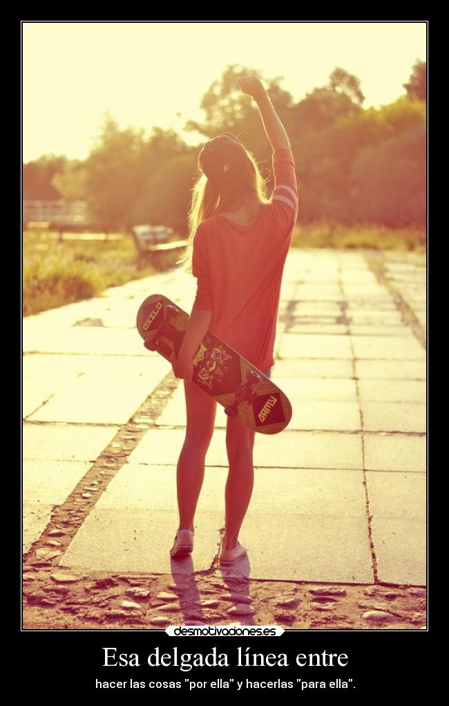 Esa delgada línea entre - 
