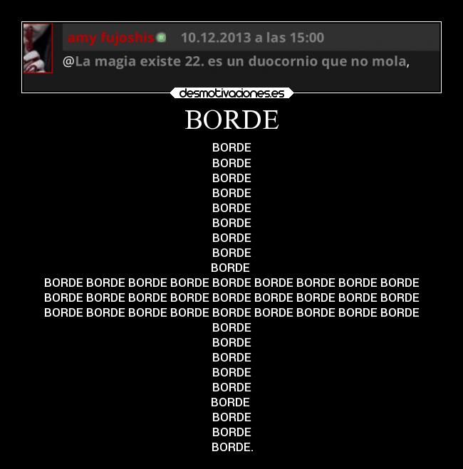 BORDE - 