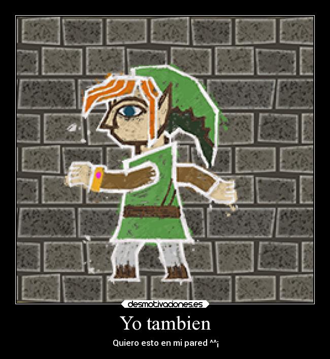 carteles tetas anime link pared manga zelda block pintura cuarto recamara desmotivaciones