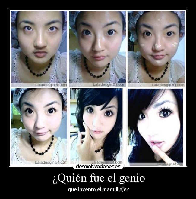 ¿Quién fue el genio - que inventó el maquillaje?