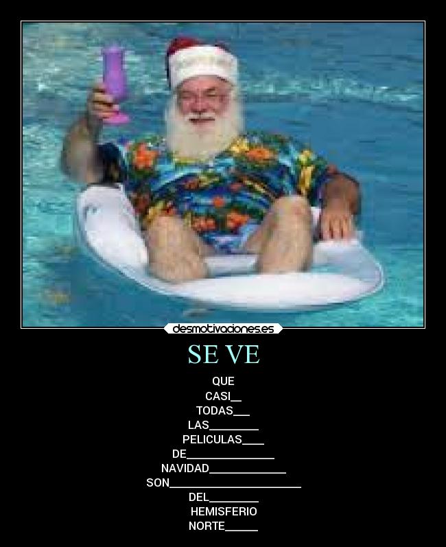 carteles verano navidad enel hemisferio sur cuando esss estan desmotivaciones