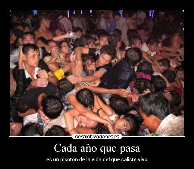 Cada año que pasa -