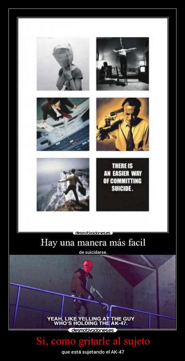 carteles vida arte under the red hood desmotivaciones