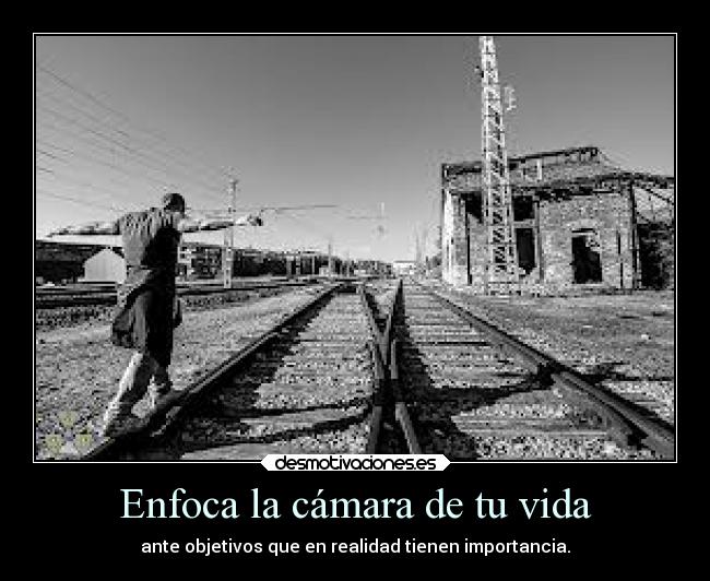 Enfoca la cámara de tu vida - 